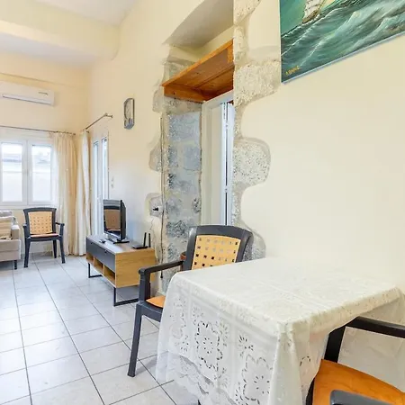 Nyaraló 'lazaros' Seastone House Next To The Sea In Mani Khalkia